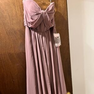Birdy Grey Mauve Wedding Dress Size Medium New w Tags
